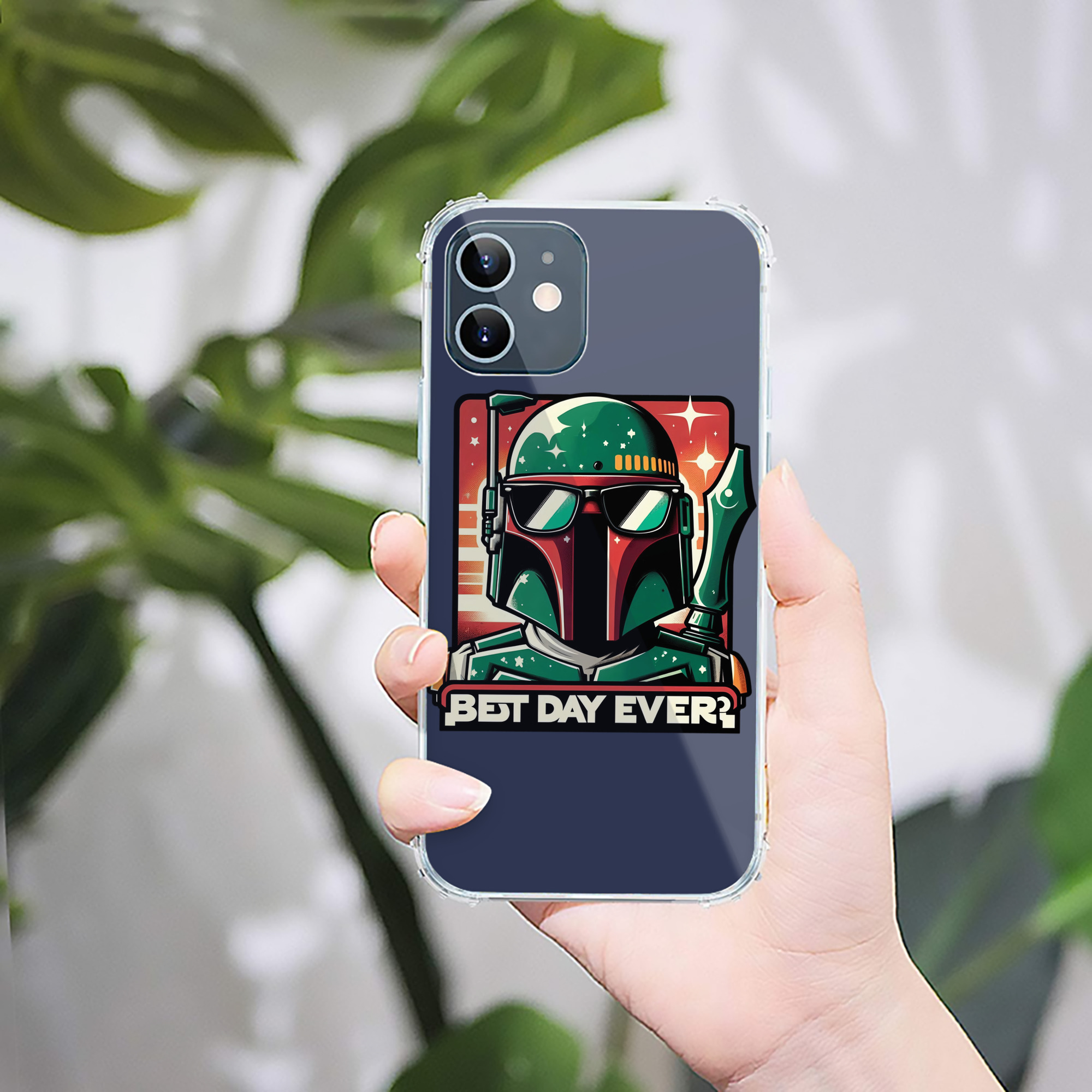 （画像用） スター・ウォーズ Star Wars 【iPhone 12シリーズ対応】透明スマホケース（クリアソフトケース）